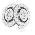 Front Brake Rotors Pads Brakes Kit Fit Ford Flex Taurus Explorer Lincoln MKT MKS
