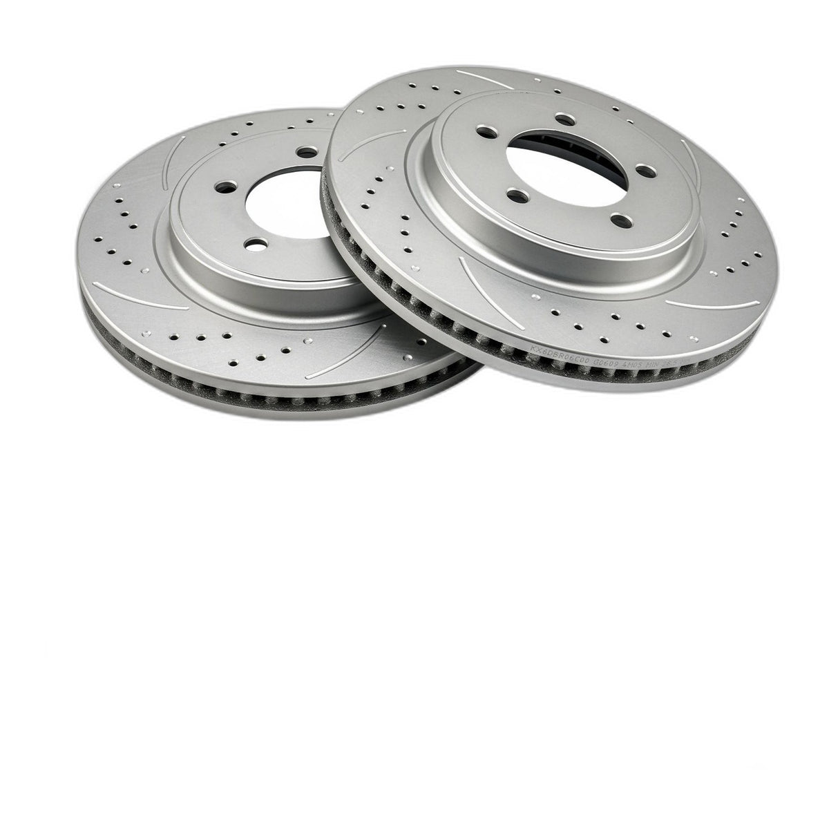 Front Drilled Slotted Brake Rotors Ceramic Pads for 2006-2010 Ford Explorer Kit