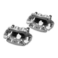 Pair Front Brake Caliper with Bracket for Ford Edge 16-18 Lincoln Continental