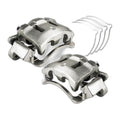 Pair Front Left & Right Brake Caliper w/ Bracket for 99-04 Ford F250 Super Duty
