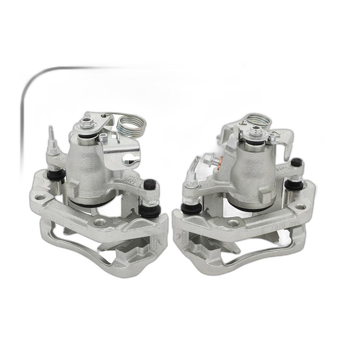 Rear Brake Calipers Pair For 2011 2012 2013 2014 Ford Edge SE 3.5L Kit