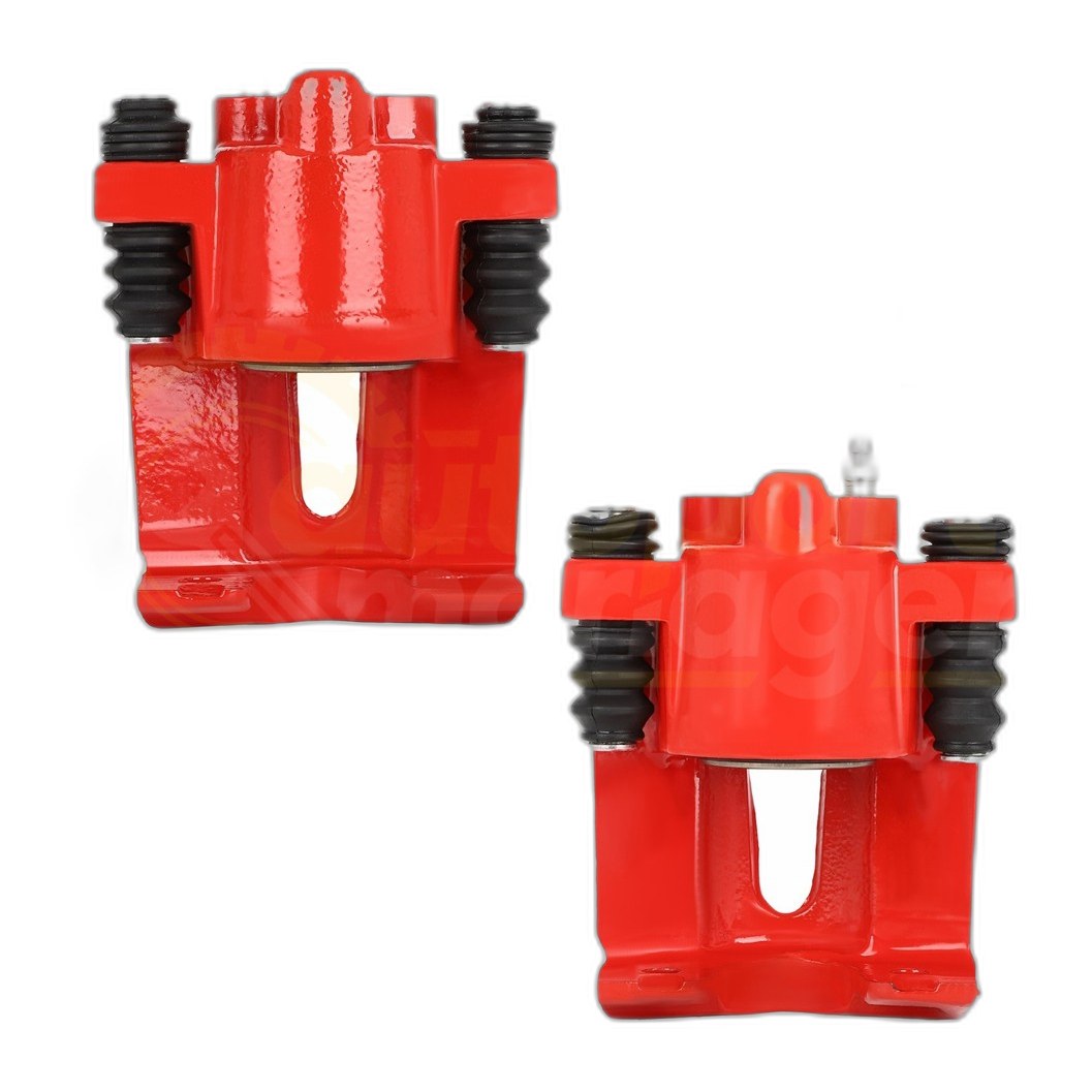 Brake Calipers w/ Bracket Pair For Ford F-150 2004-2010 2011 Rear Left Right
