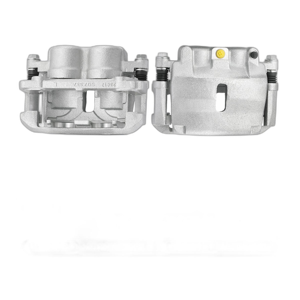 Pair Front Brake Calipers W/Brackets Fits Ford F-150 Lincoln Mark LT 2005-2008