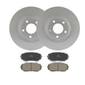 12.6" Front Disc Rotors Ceramic Brake Pads for 2007 - 2014 Ford Edge Lincoln MKX