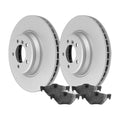 Rear Brake Rotors & Ceramic Pads Kit for BMW X1 2012-2015 5 Lug