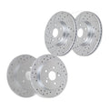 for Toyota Corolla 4 Wheel Disc 275mm Front 259mm Rear Brake Rotors Pads Kit