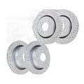 for 2010 2011 Ford F-150 6 LUG Models Front and Rear Brake Rotors Pads Kit