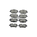 D1308 D1309 Front Rear Ceramic Brake Pads Set for Mini Cooper 2007 2008