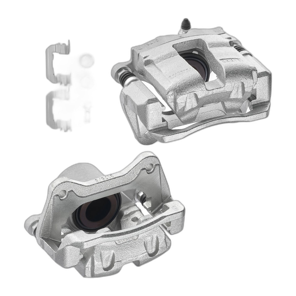 Pair Front Brake Calipers with Bracket For Hyundai Sonata 2011-2014 2.0L 2.4L