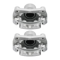 Pair Front Disc Brake Calipers with Bracket Assembly For 2007-2019 Nissan Sentra