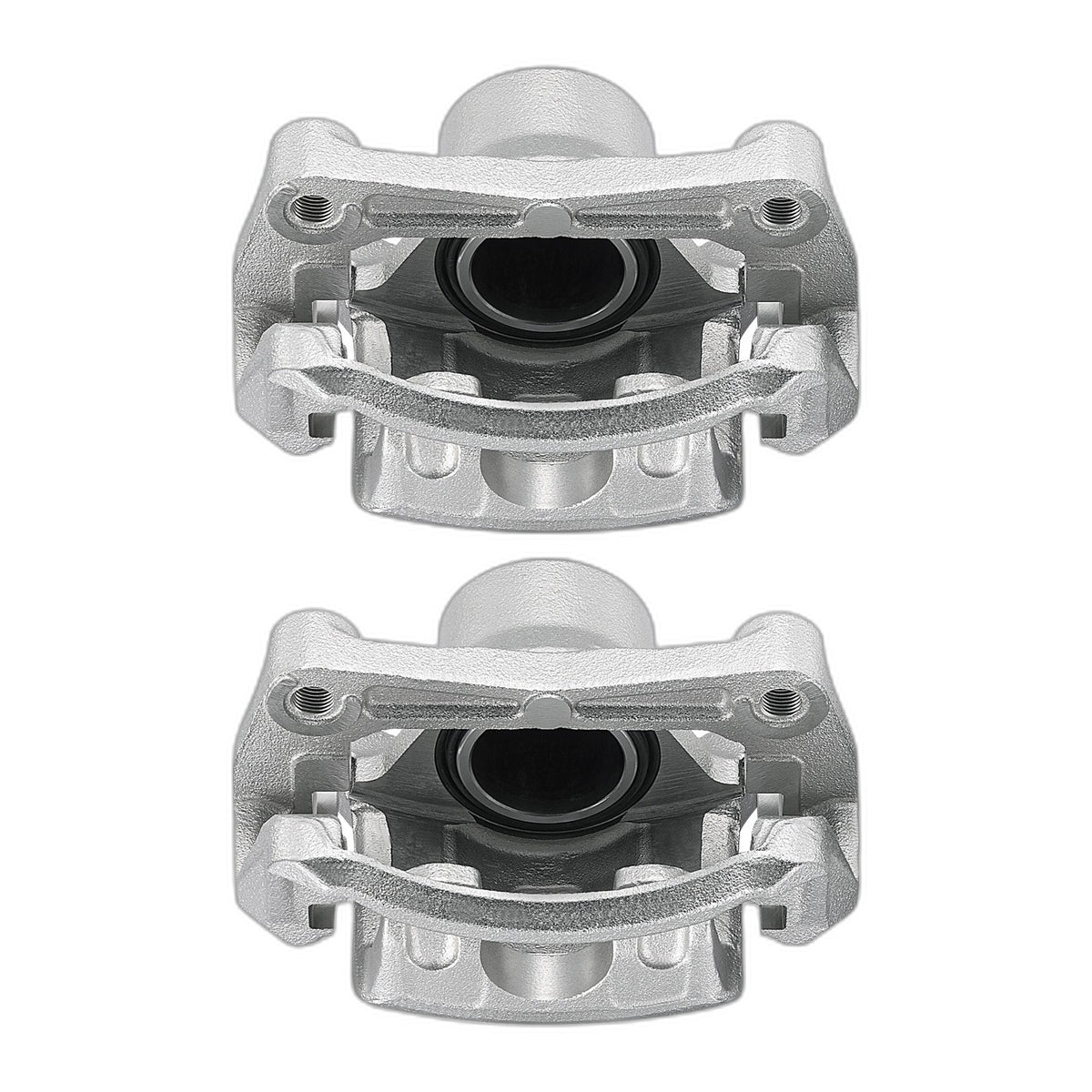 Pair Front Disc Brake Calipers with Bracket Assembly For 2007-2019 Nissan Sentra