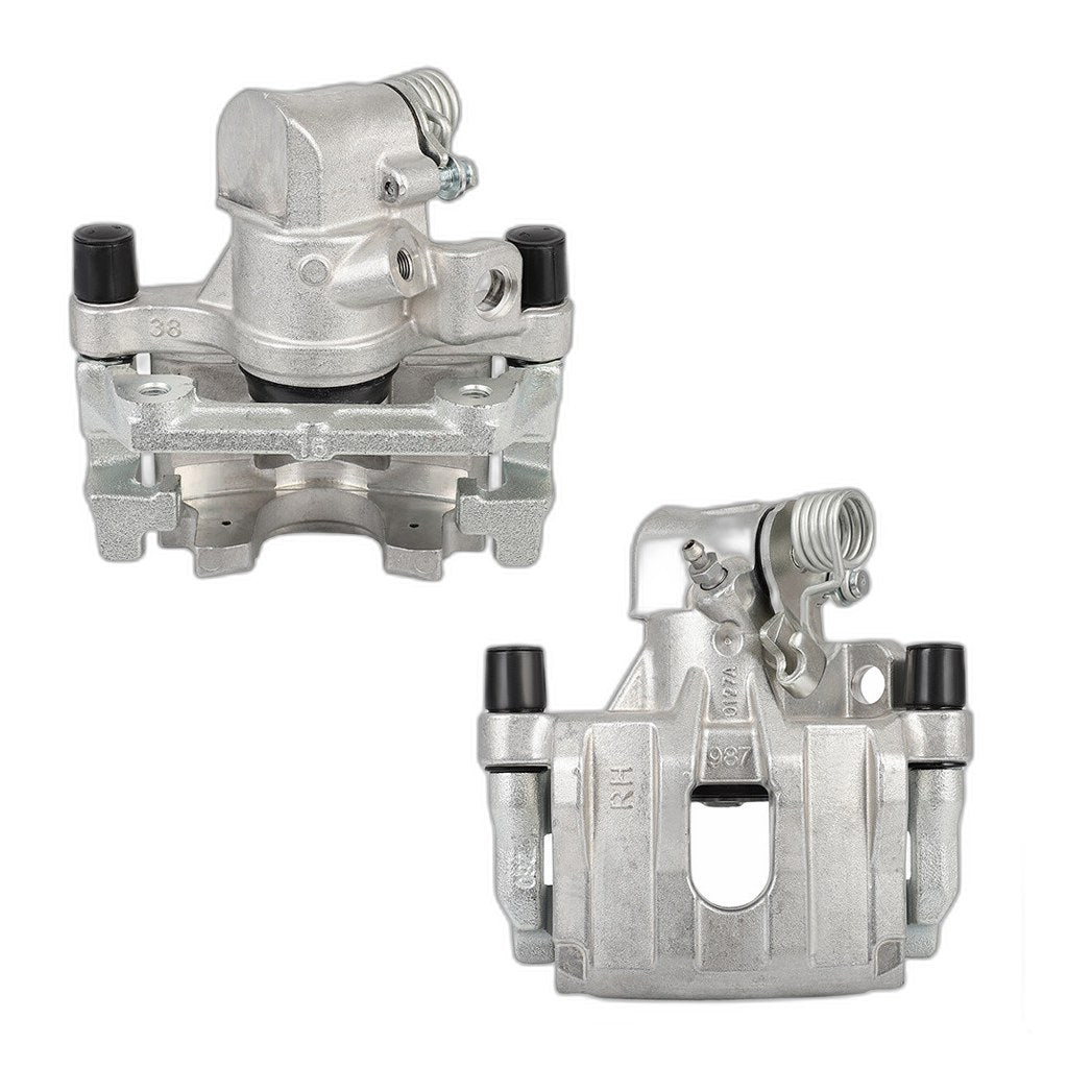 Pair Rear Disc Brake Calipers w/Bracket For 2013-18 Ford C-Max 13-16 Ford Escape