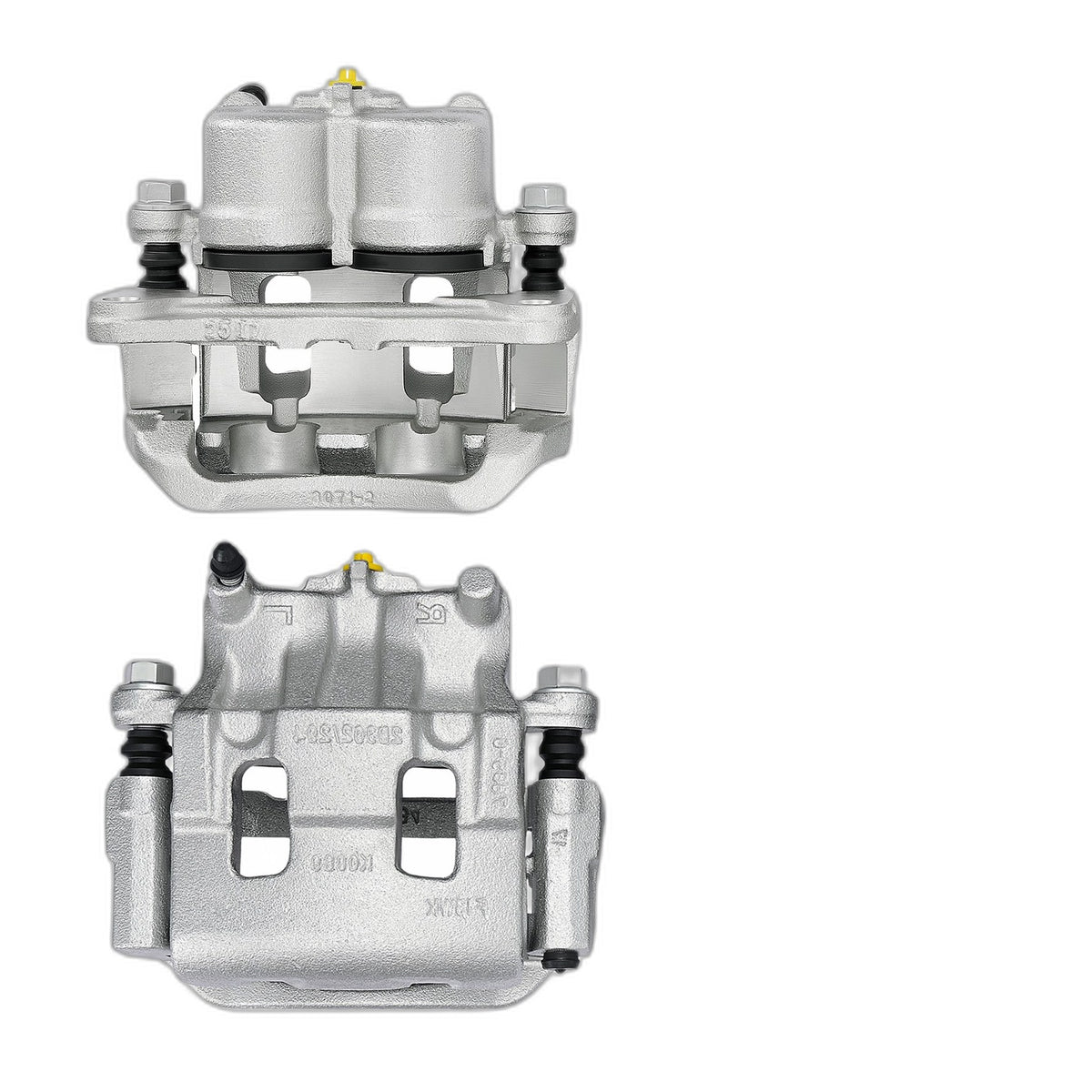 Pair Front Brake Calipers w/ Brackets Left Right Fits 2011-2014 Ford Edge 3.5L