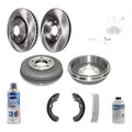 5-Lug Front & Rear Brake Pads Rotors for 2001-2007 Ford Escape