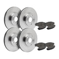 Front & Rear Brake Rotors + Ceramic Pads for 2016 2017 2018-2021 Honda HRV