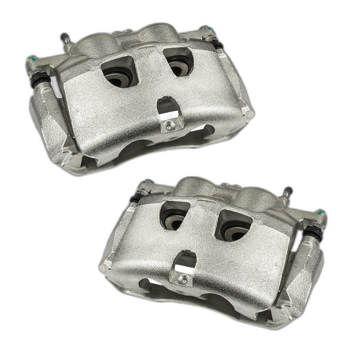 Disc Brake Caliper Front Pair w/Bracket for 2012-2020 Ford F-150 Ford Lobo F-150