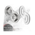 Front and Rear Drilled Brake Rotors Brakes Pads for Ford F-150 Disc Brakes Kits