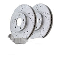 Front Rotors + Ceramic Brake Pads for 2011 - 2014 2015 Kia Optima Hyundai Sonata