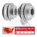 FOR 2000-2004 FORD F-250 SUPER DUTY 4WD FRONT & REAR DRILLED ROTORS + BRAKE PADS