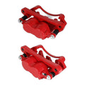 Front Brake Caliper Pair with Bracket For 2000-2004 Ford Excursion F-250 F-350