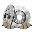 Front Brake Rotors+Ceramic Pads for 2007 2008 2009 2010 2011 Honda Civic Hybrid