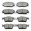 DYZJKWJW D2185 D1878 Front Rear Ceramic Brake Pads Set for 2022-2024...