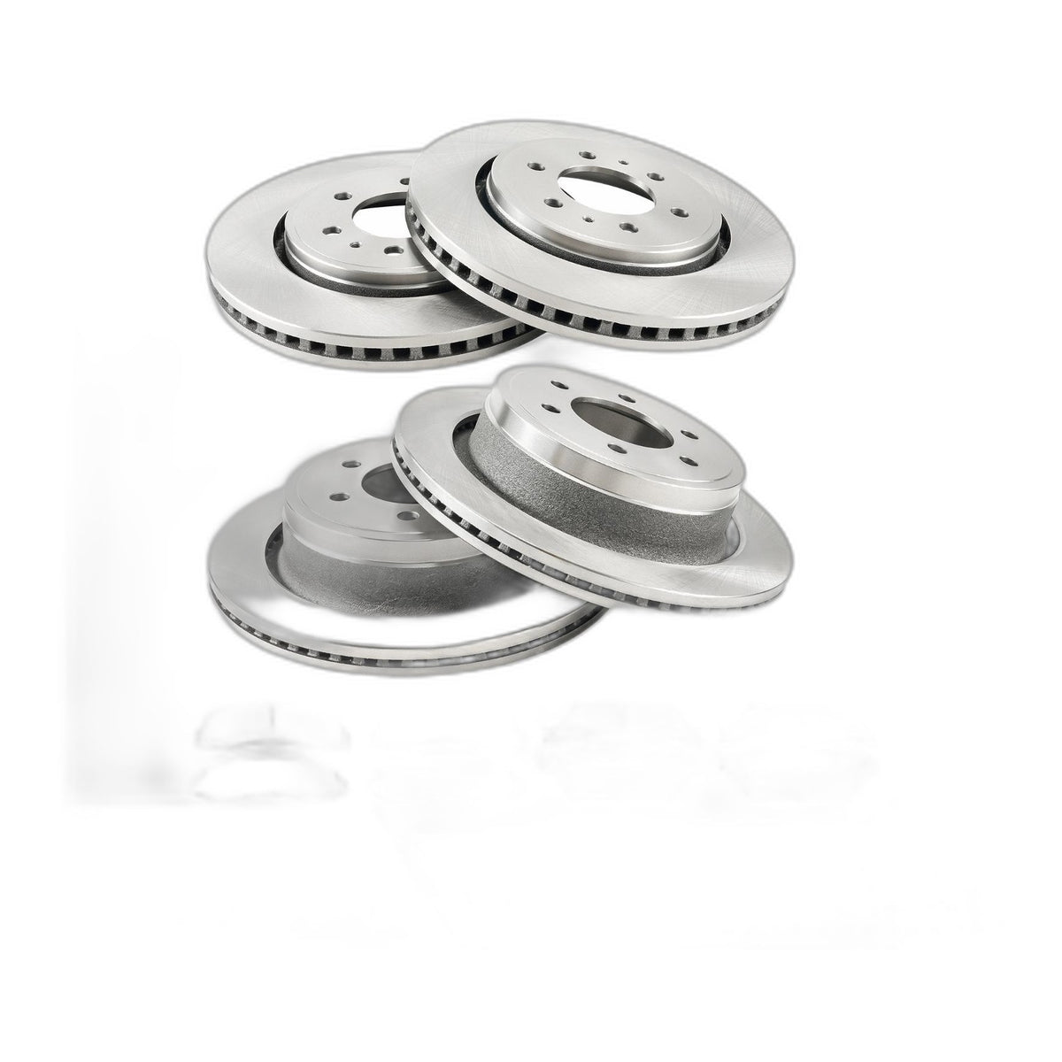 Front+Rear Brake Rotors & Pads Kit Fits 15-20 Ford F-150 12-14 5.0L 13-14 3.5T