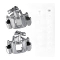 Rear Brake Calipers with Bracket Pair for Ford Edge 2011-14 Lincoln MKX 2011-15