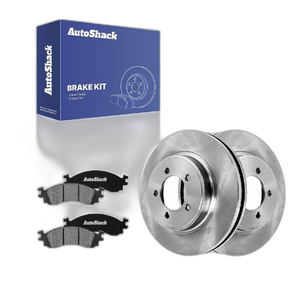 Front Brake Rotors Ceramic Pads for Ford Explorer 2010