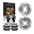 Front Brake Rotors and Pads Kit for Ford Expedition F-150 2010-2021 S54153 D1414