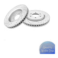 Front Drilled and Slotted Brake Rotors Pads for Ford F-150 2010-2014 2015-2020