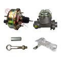 For 1960-66 Ford F100 F1 Truck 7" Power Brake Booster Kit master cylinder PickUp