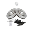 Front Ceramic Brake Pads & Rotors Kit for Ford Escape Mercury Mariner SUV