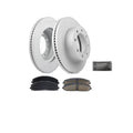 Front Brake Rotors & Brake Pads for 13-22 Ford F-250 F-350 Super Duty Ceramic
