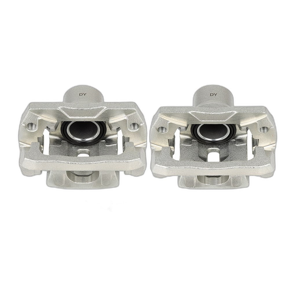 Rear Left Right Brake Calipers Pair For 2007 2008 2009 2010 Ford Edge w/ Bracket