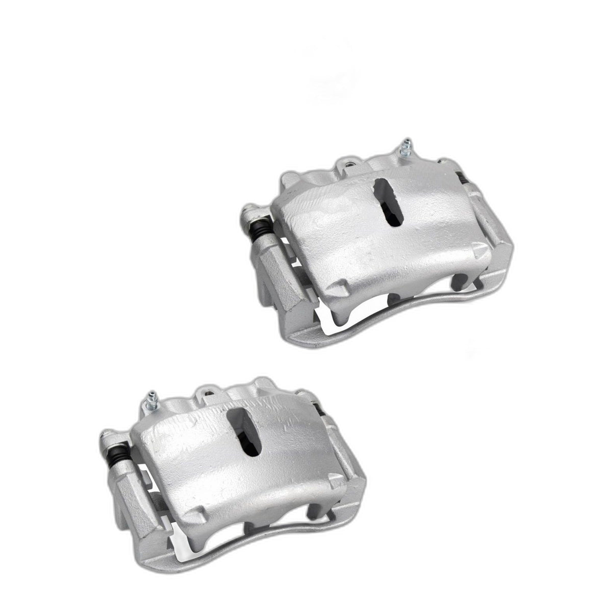 Front Disc Brake Caliper with Bracket & Hardware Pair for Ford F-150