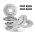 Front & Rear Disc Brake Rotors Ceramic Pads Kit for Scion Xb 2008 2009 2010-2015