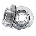 Rear Brake Disc Rotors Ceramic Pads Kit for Ford F-250 Super Duty 2013-2021