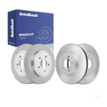 Front Rear Brake Rotors Ceramic Pads for Ford Explorer 2010