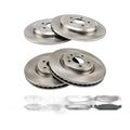 Front Rear Brake Rotors & Pads Kit Fits Ford Explorer Taurus Flex