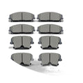 Front Rear Ceramic Brake Pad Set for Dodge Charger Challenger 05-20 Chrysler 300