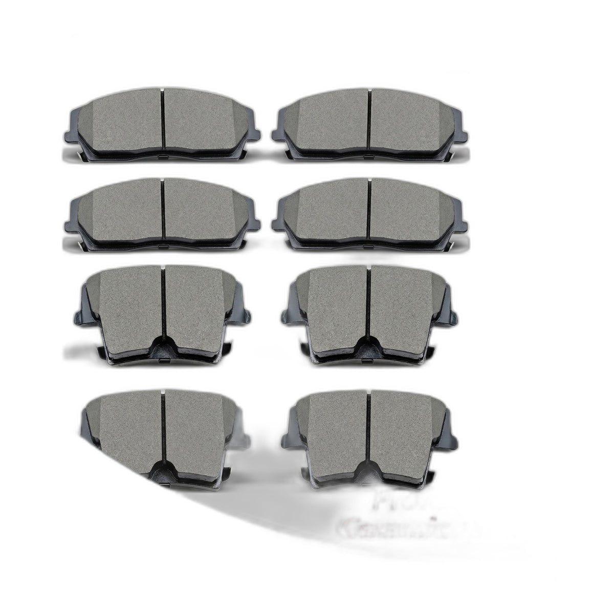 Front Rear Ceramic Brake Pad Set for Dodge Charger Challenger 05-20 Chrysler 300