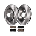 Front Brake Rotors Ceramic Pads for Lexus ES300h ES350 Toyota Camry Avalon