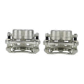 Front LR Brake Calipers With Bracket Pair For 2002-2005 Ford Explorer Silver