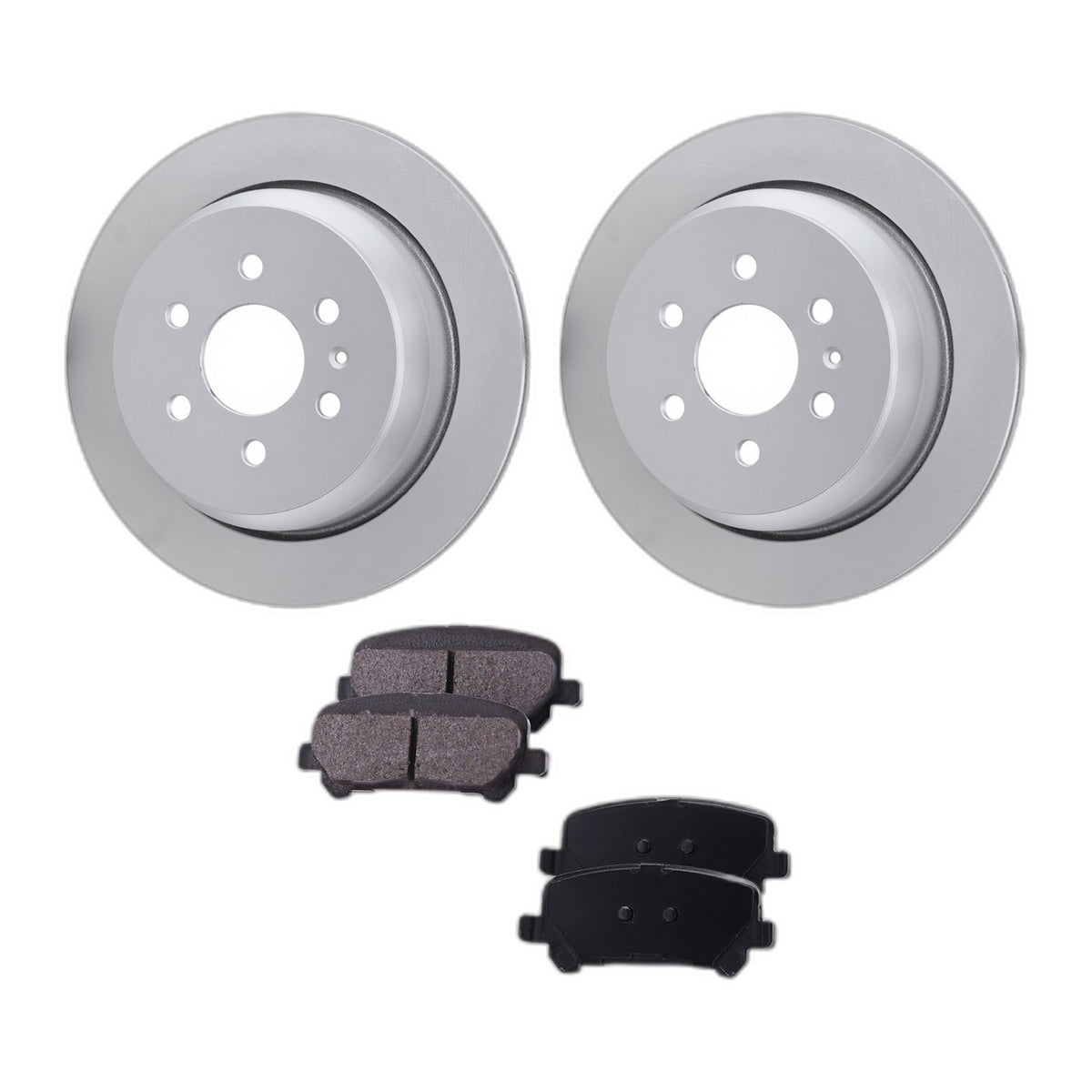 Rear Brake Disc Rotors and Pads Kit for Chevrolet Colorado GMC Canyon 2019-2020