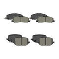 Front & Rear Ceramic Brake Pads Set for 2020 2021 2022-2025 Lincoln Aviator GAS