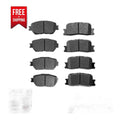 Front & Rear Ceramic Brake Pads Set For 2002 2003 2004 2005 2006 TOYOTA CAMRY
