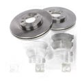 Front Disc Brake Rotors Pads Kit for Ford Fusion Lincoln MKZ Mazda 6 Milan