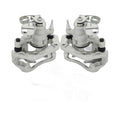 Rear Pair Brake Calipers w/ Bracket & Ceramic Pads Fits 2011 12 13 14 Ford Edge