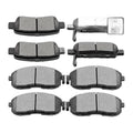Front Rear Ceramic Brake Pads For Infiniti G35 Nissan 350Z Juke Sentra Altima